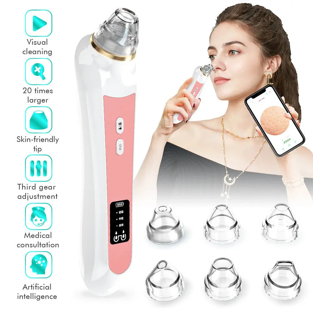 High Definition Visual Electric Blackhead Absorber – HD Visual Electric Blackhead Remover
