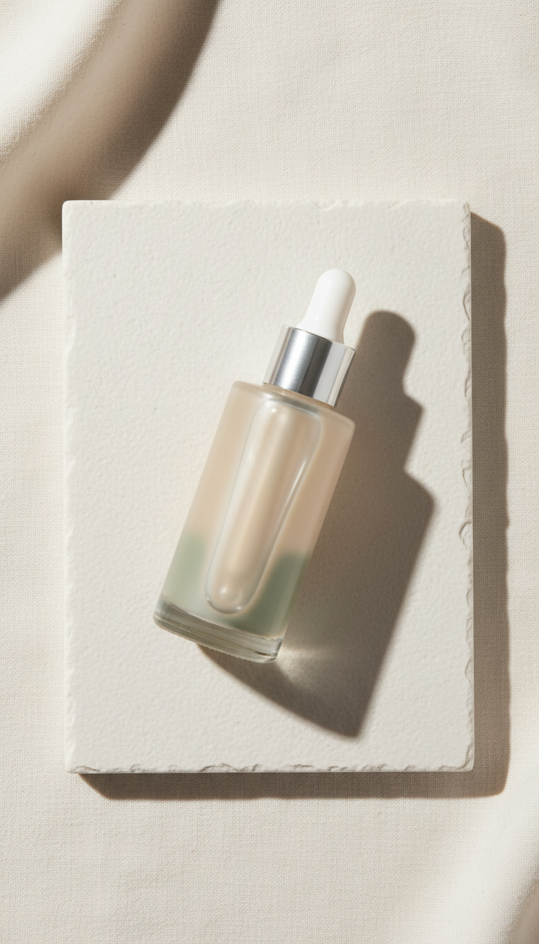 Clinical-Grade Hydration Serum Glass Bottle Sunnyside Beauty