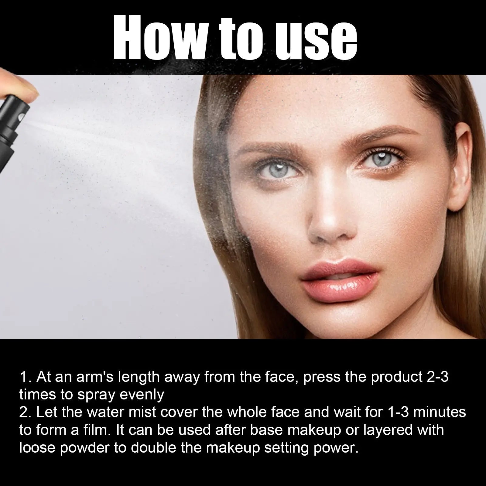 Matte Setting Spray, Oil Control Long-lasting Makeup Waterproof Setting Spray V.I.P Digital Presence