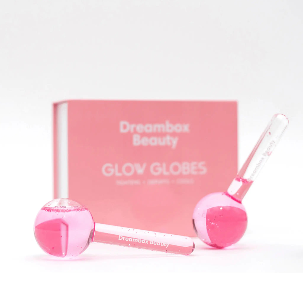 Glow Globes Ice Roller For Face – Cooling Ice Roller Facial Massage Tool