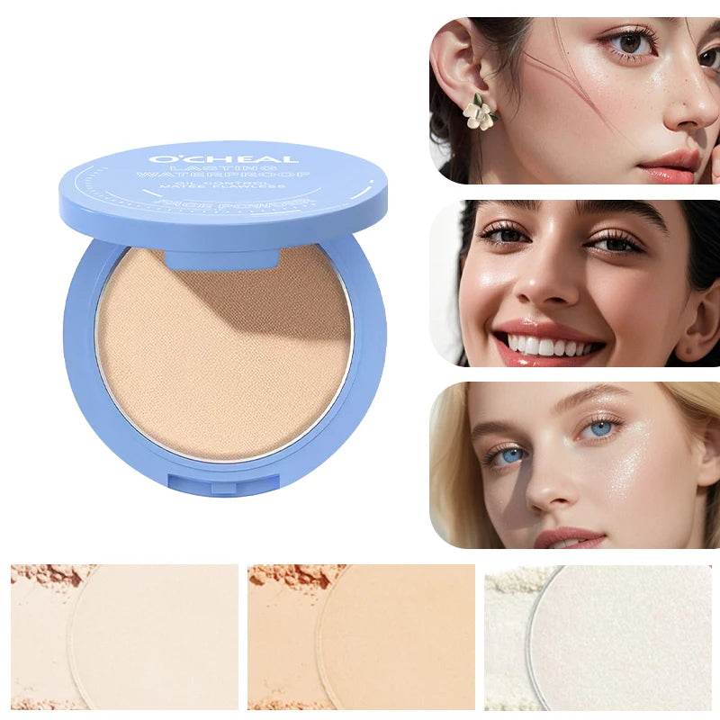 Long-Last Makeup Powder Cake – Oil Control & Flawless Finish! CartRare