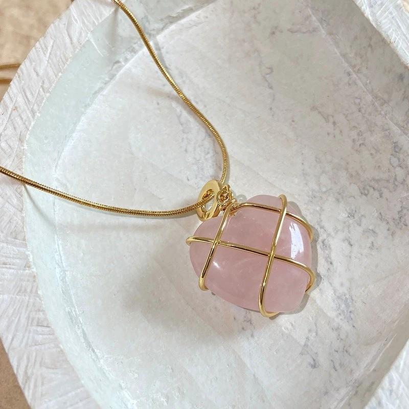 Fashion Moonstone Necklace - Cartoon Princess Love Girl Jewelry MANDOTOS