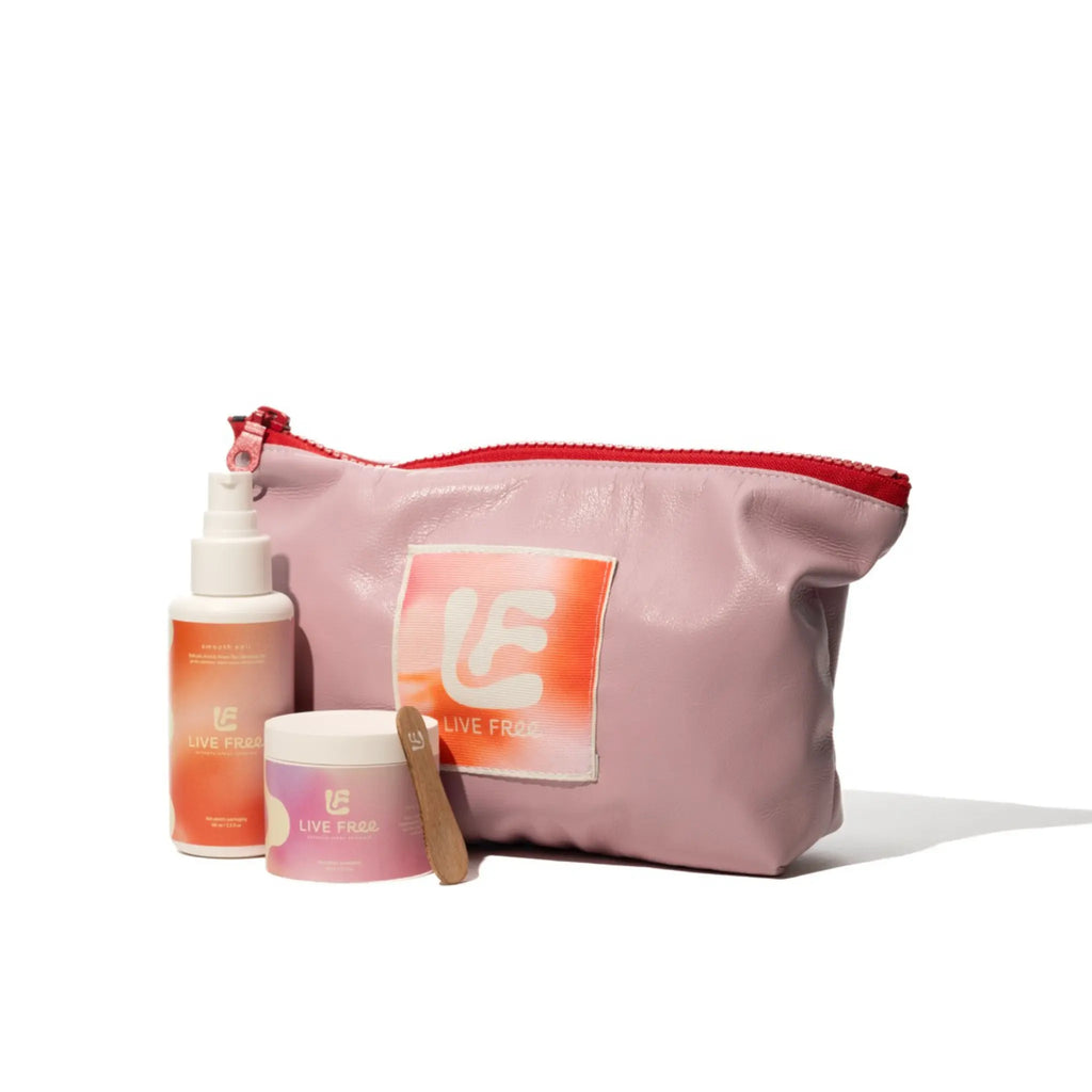 Starter Set – Simple 2-Step Skincare Routine for Blemish Prone & Sensitive Skin (Cleanser + Moisturizer) Free Living Co