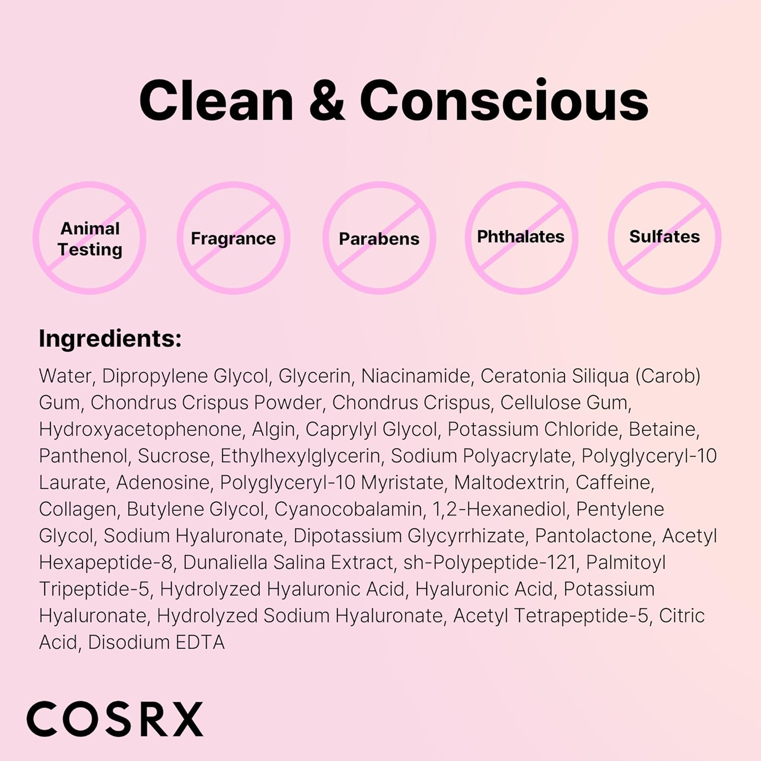 Cosrx The Peptide Collagen Lifting Glow Hydrogel Mask AsiaBeautyMall