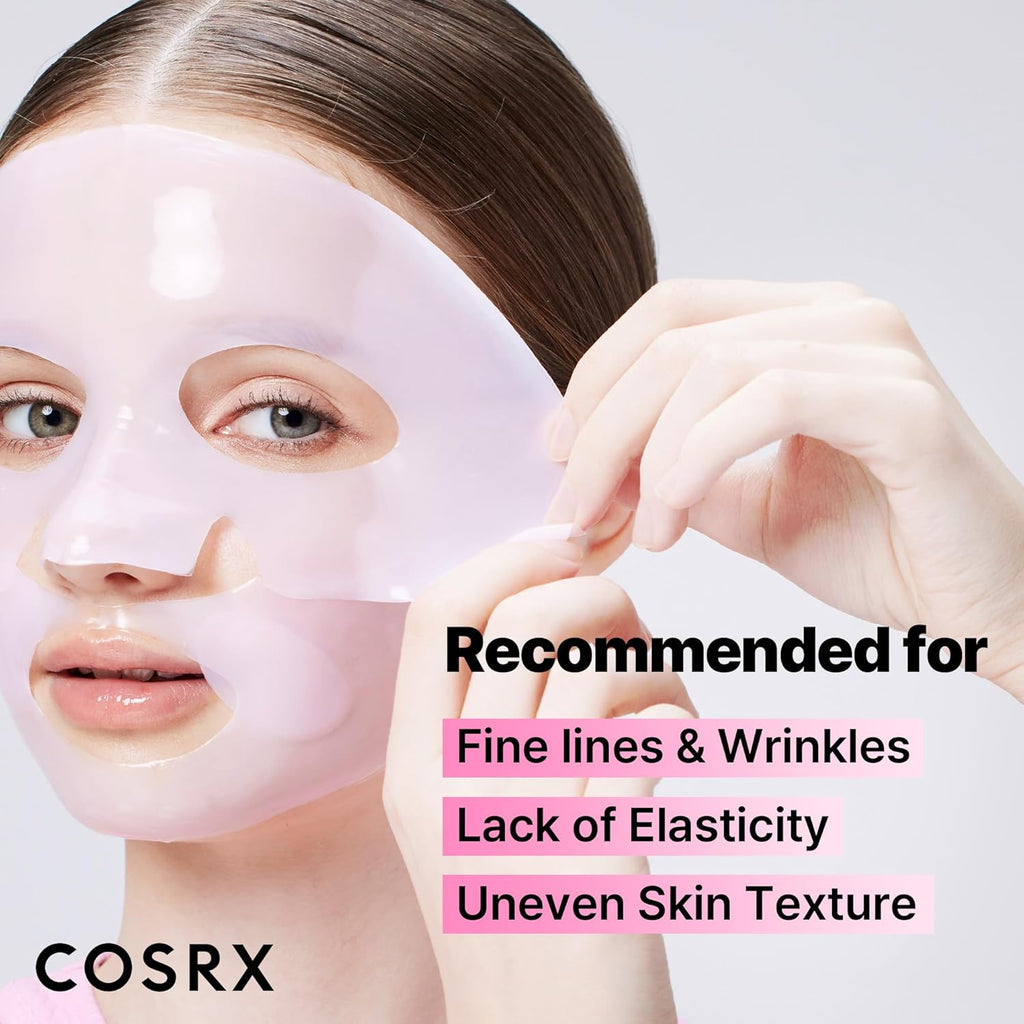 Cosrx The Peptide Collagen Lifting Glow Hydrogel Mask AsiaBeautyMall