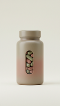 Premium Adaptogen Energy Capsule Bottle Sunnyside Beauty