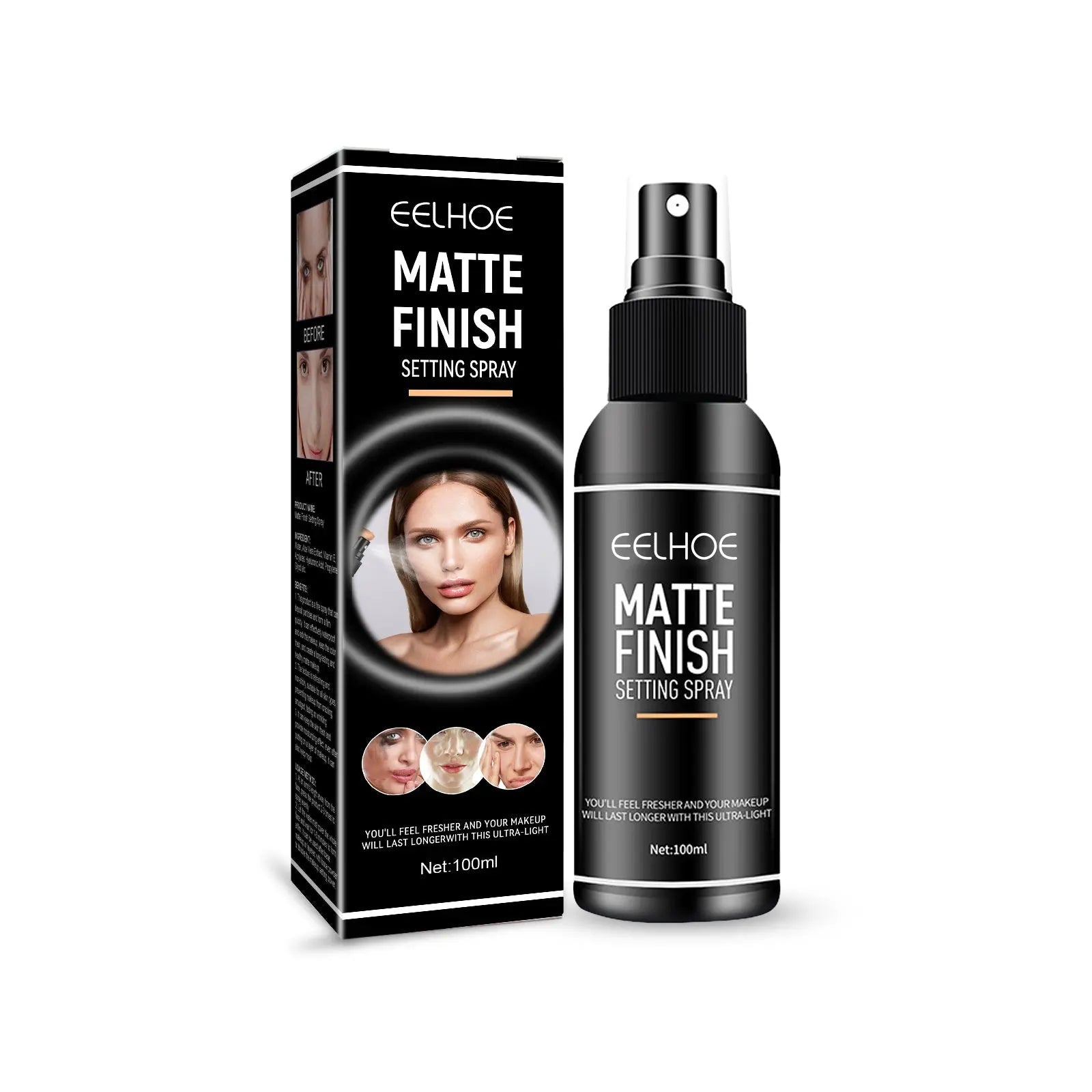Matte Setting Spray, Oil Control Long-lasting Makeup Waterproof Setting Spray V.I.P Digital Presence