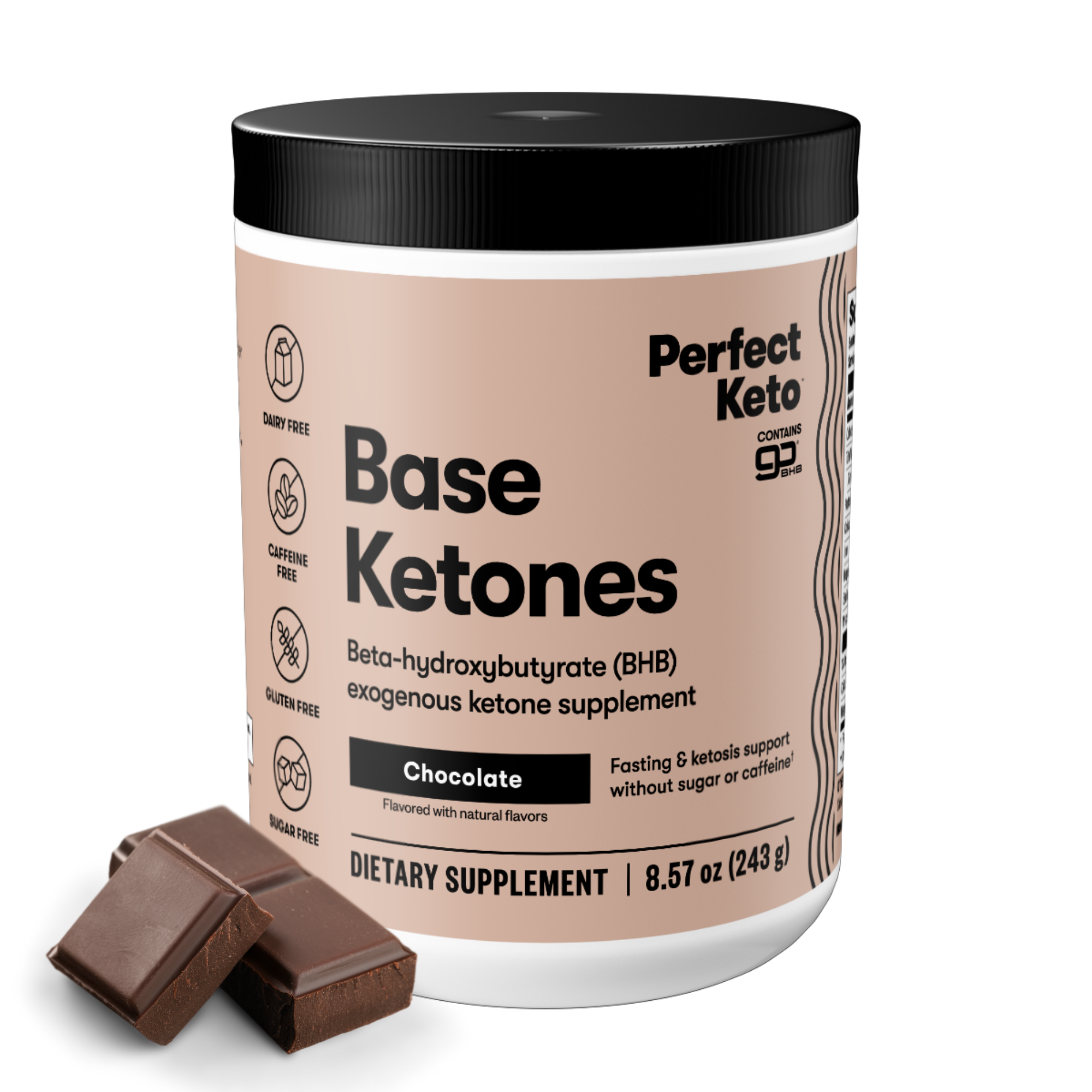 Base Ketones - Exogenous Ketones Drink Mix with goBHB® Perfect Keto