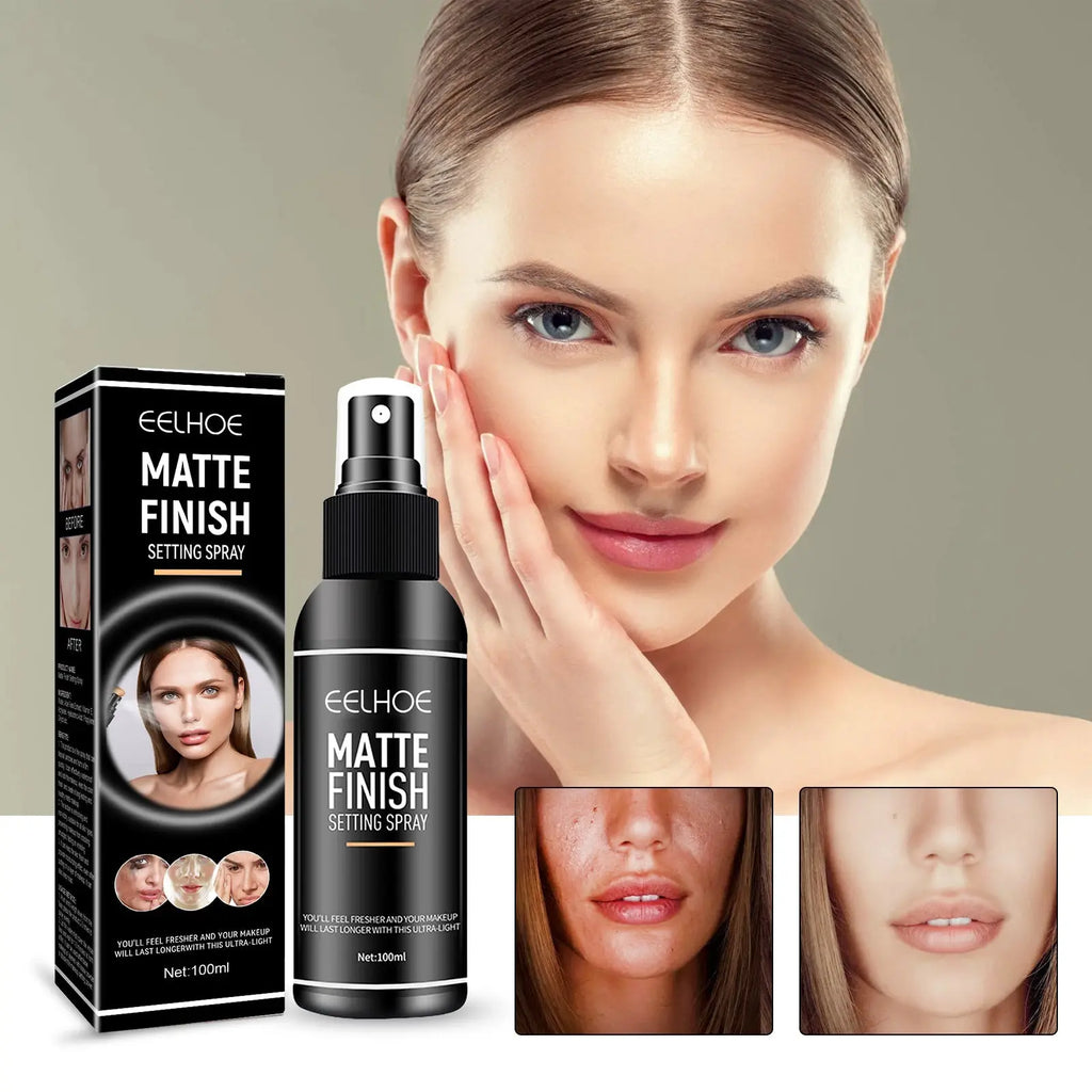 Matte Setting Spray, Oil Control Long-lasting Makeup Waterproof Setting Spray V.I.P Digital Presence