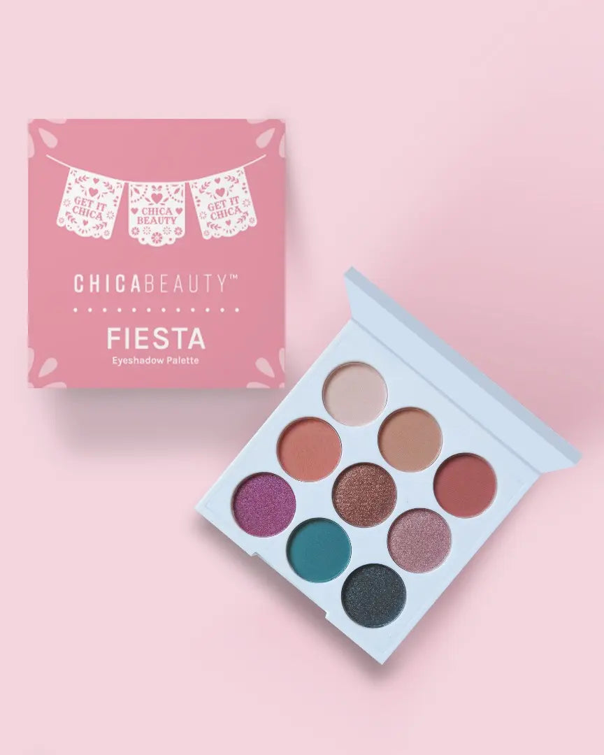 Best Seller! FIESTA (Mini-9 Eyeshadow Palette) Chica Beauty