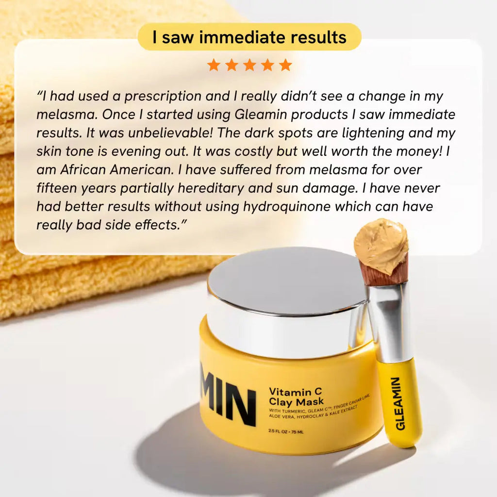 Jumbo Vitamin C Clay Mask Gleamin