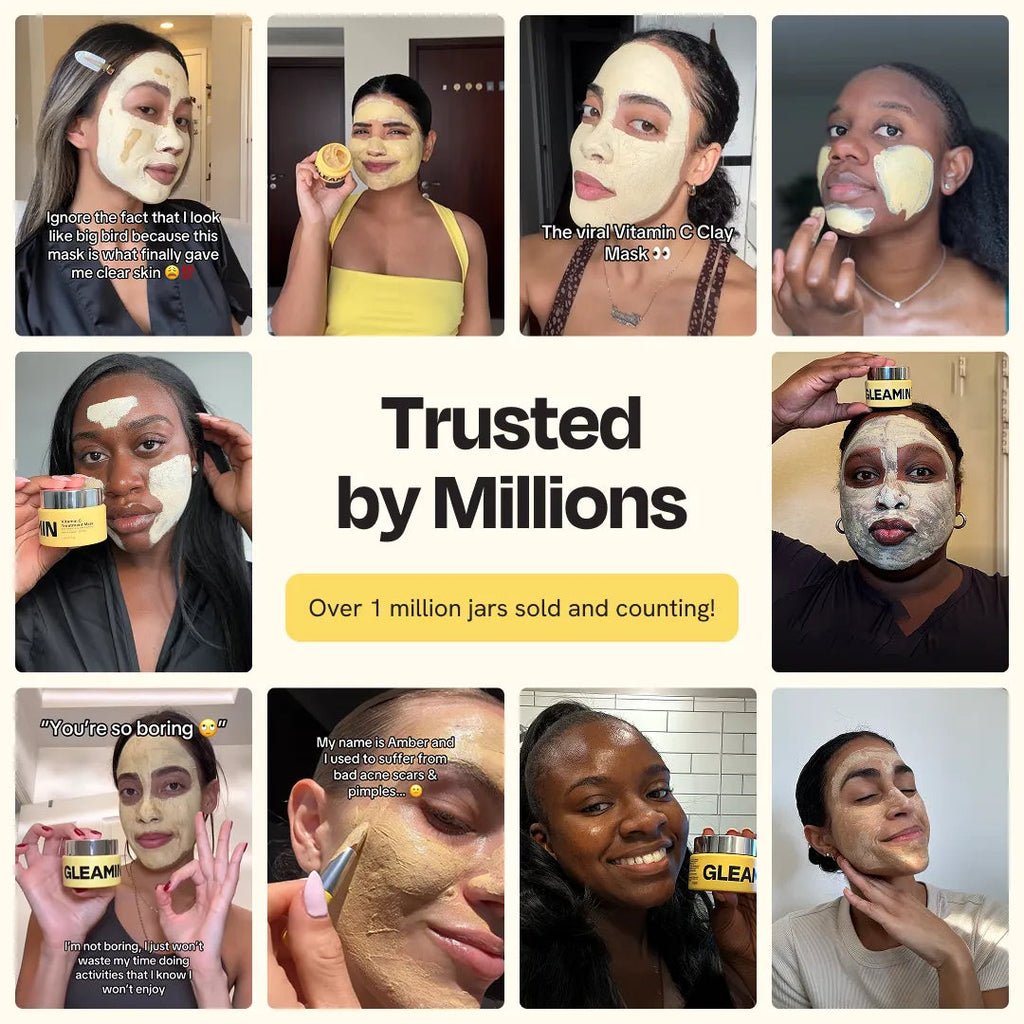 Jumbo Vitamin C Clay Mask Gleamin