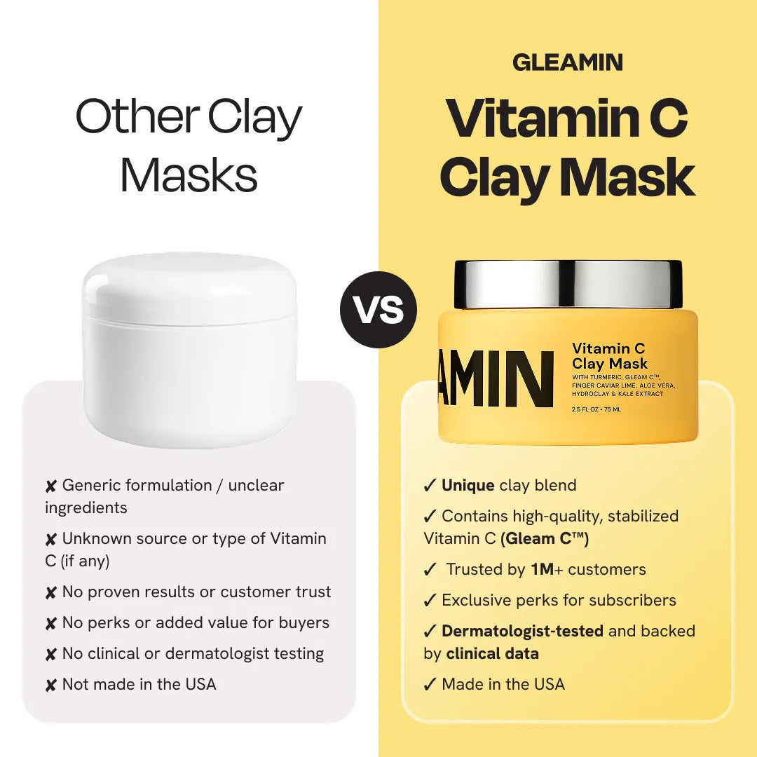 Jumbo Vitamin C Clay Mask Gleamin