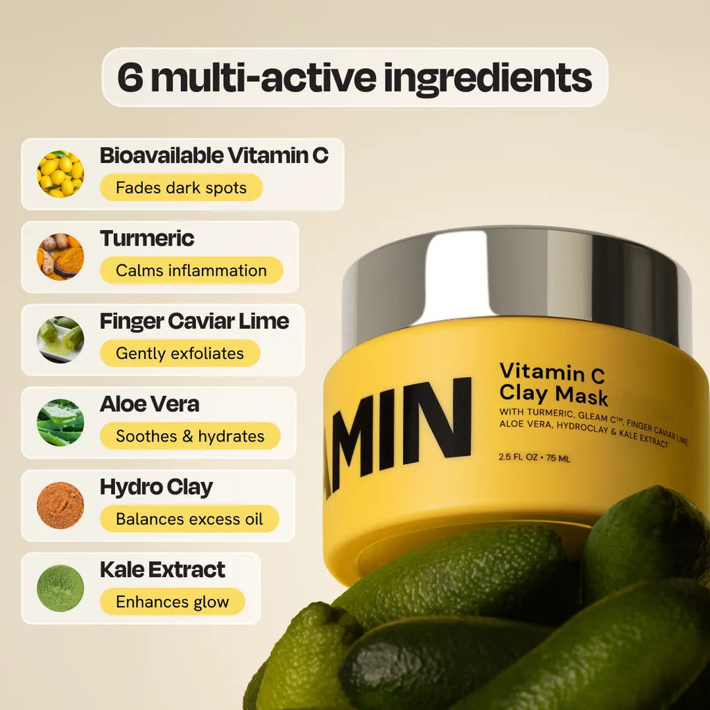 Jumbo Vitamin C Clay Mask Gleamin