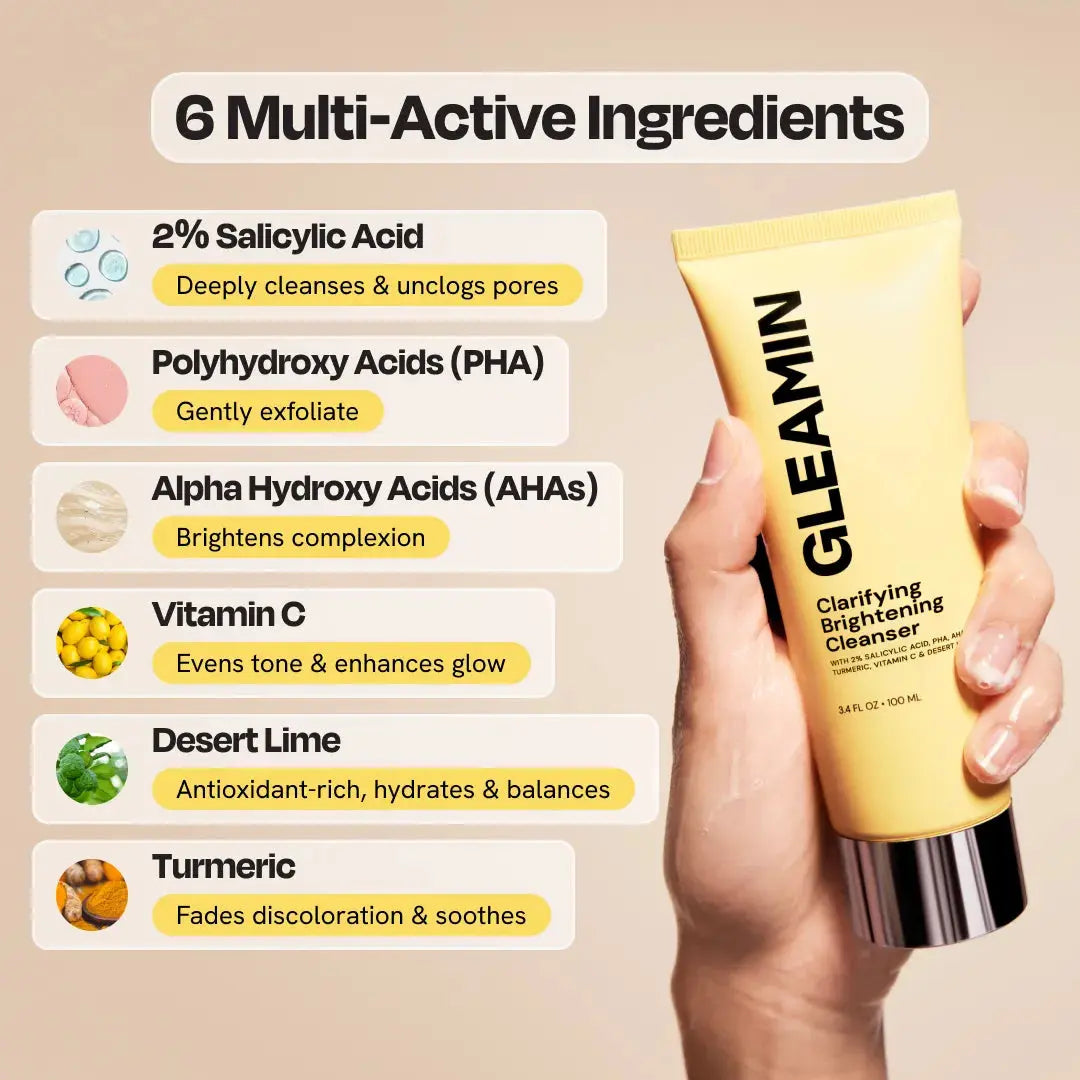 Clarifying Brightening Cleanser – Gentle Brightening Daily Cleanser