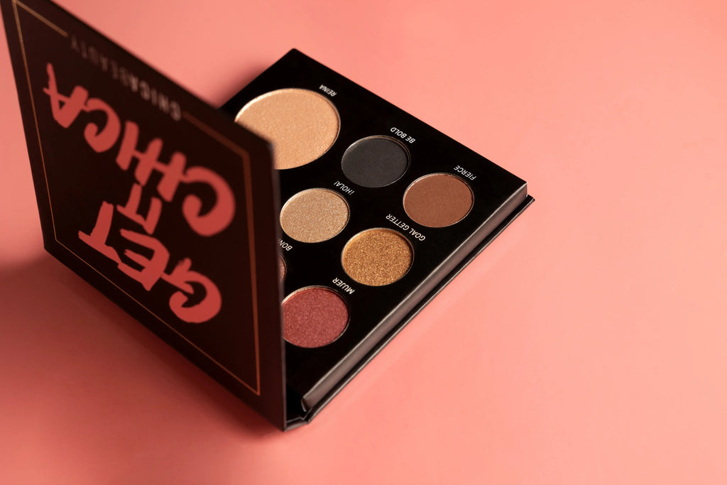 GET IT CHICA (All-In-One Face Palette - Blush, Highlighter & 6 Eyeshadows) Chica Beauty