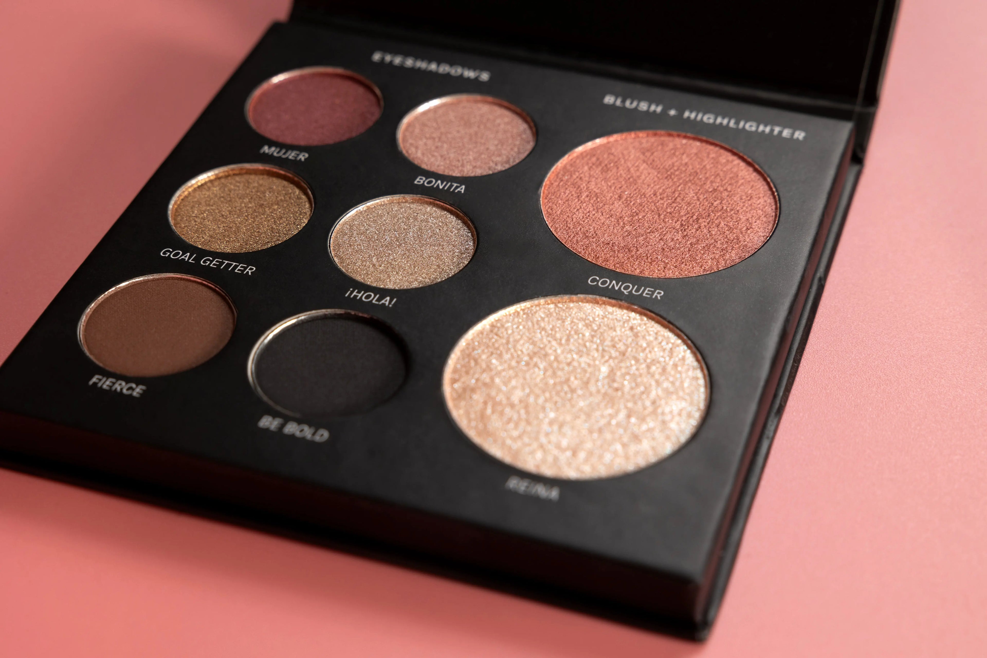 GET IT CHICA (All-In-One Face Palette - Blush, Highlighter & 6 Eyeshadows) Chica Beauty