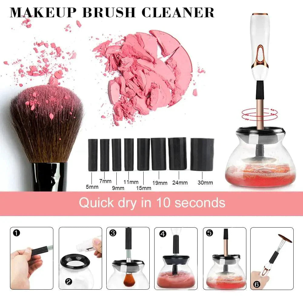 Automatic Makeup Brush Cleaner MANDOTOS