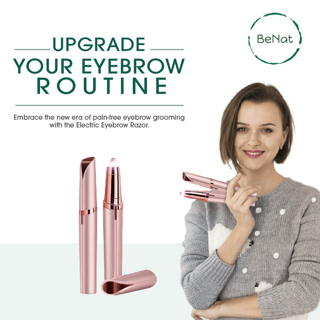 Rechargeable Eyebrow Hair Remover BeNat