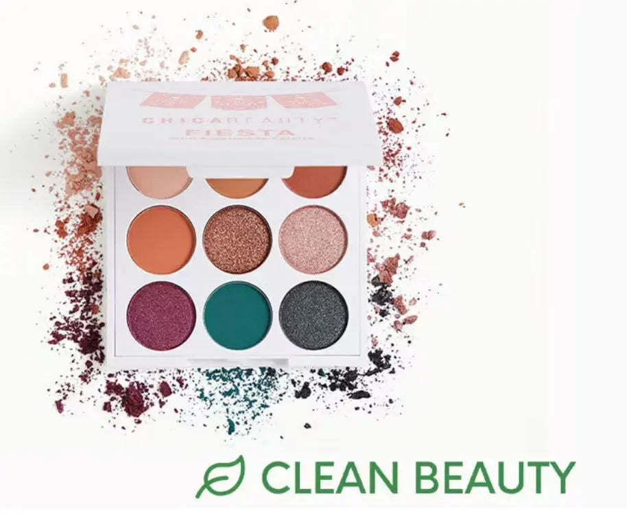 Best Seller! FIESTA (Mini-9 Eyeshadow Palette) Chica Beauty