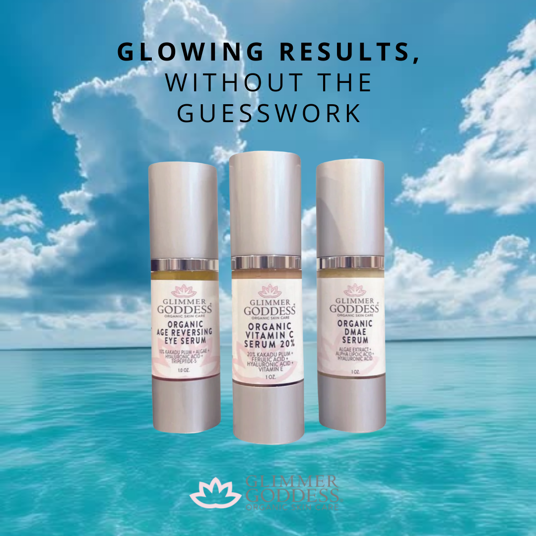 Organic Anti-Aging Trio – Vitamin C & Firming Serums - Sunnyside Beauty