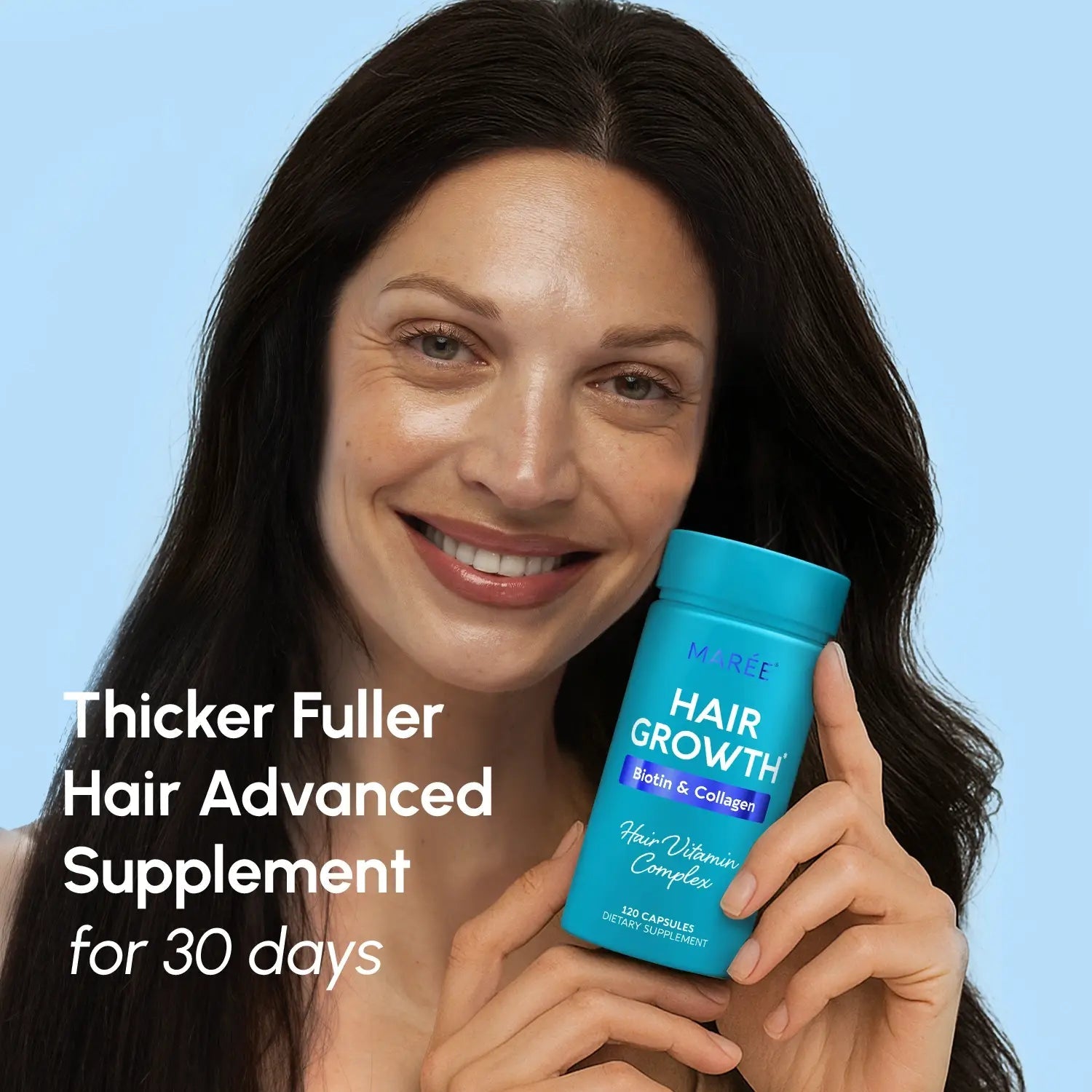 Biotin & Collagen Hair Growth Complex Maree