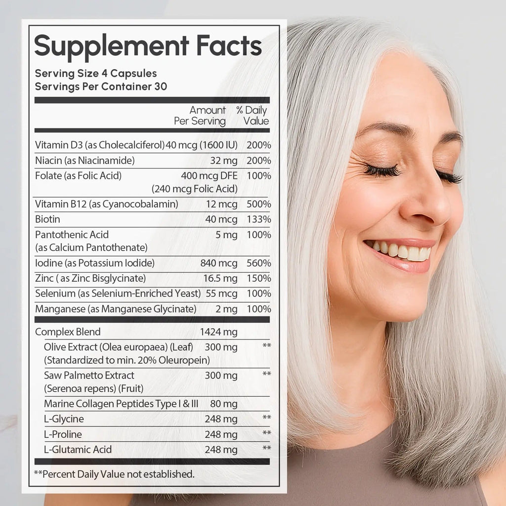 Biotin & Collagen Hair Growth Complex Maree