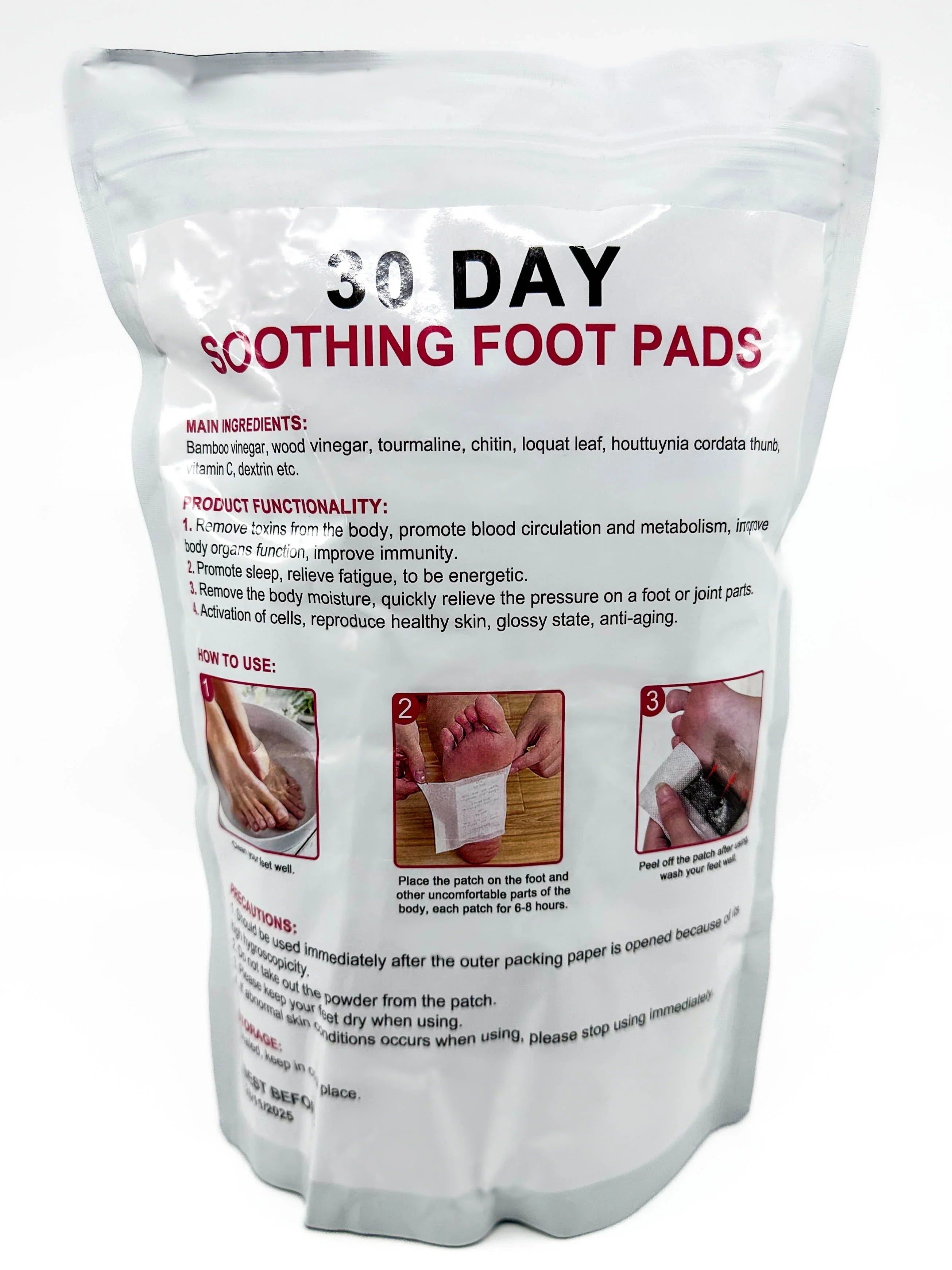 Soothing Foot Pads TruSelf Organics