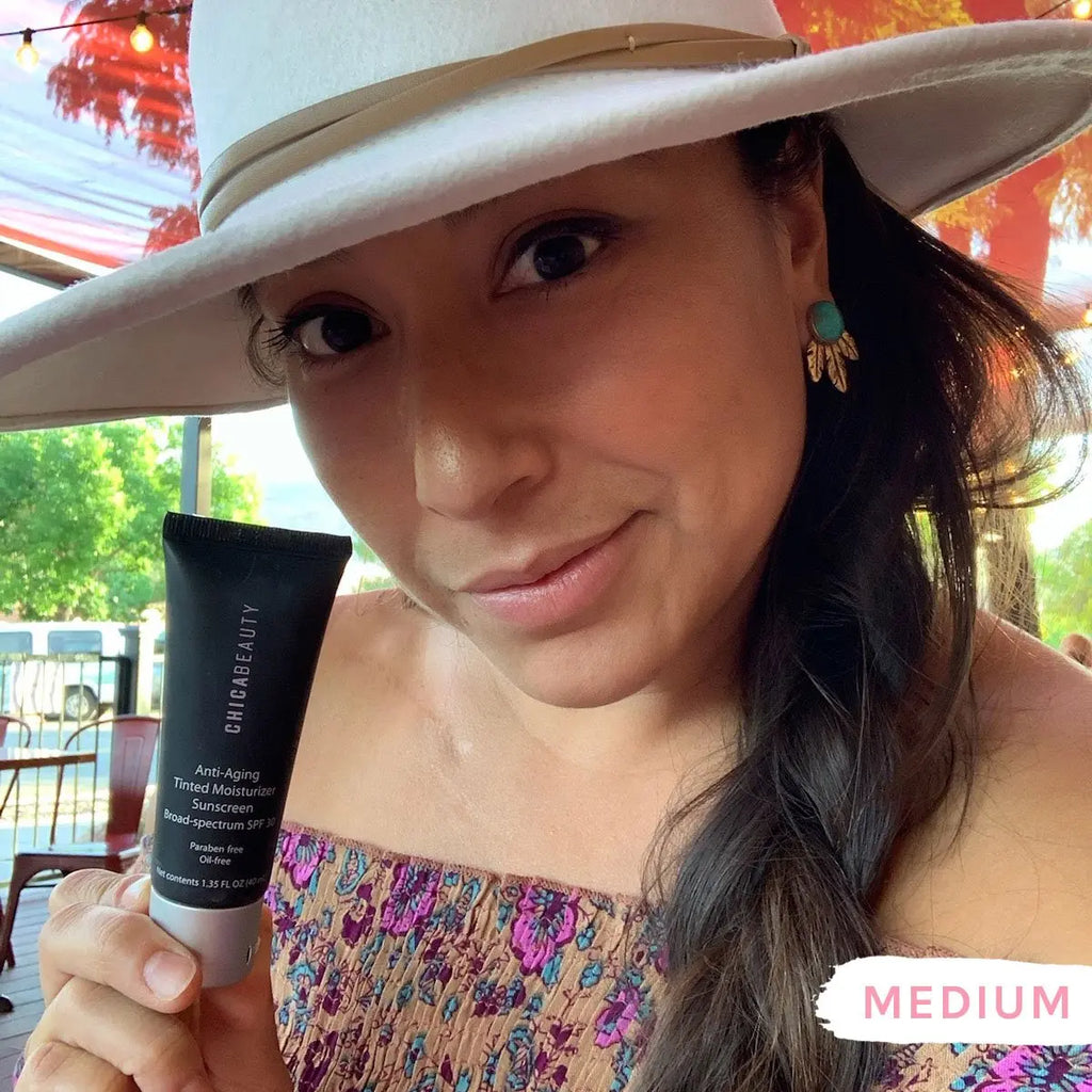 Anti-Aging Tinted Moisturizer Sunscreen Broad-Spectrum SPF 30 by Chica Beauty Chica Beauty
