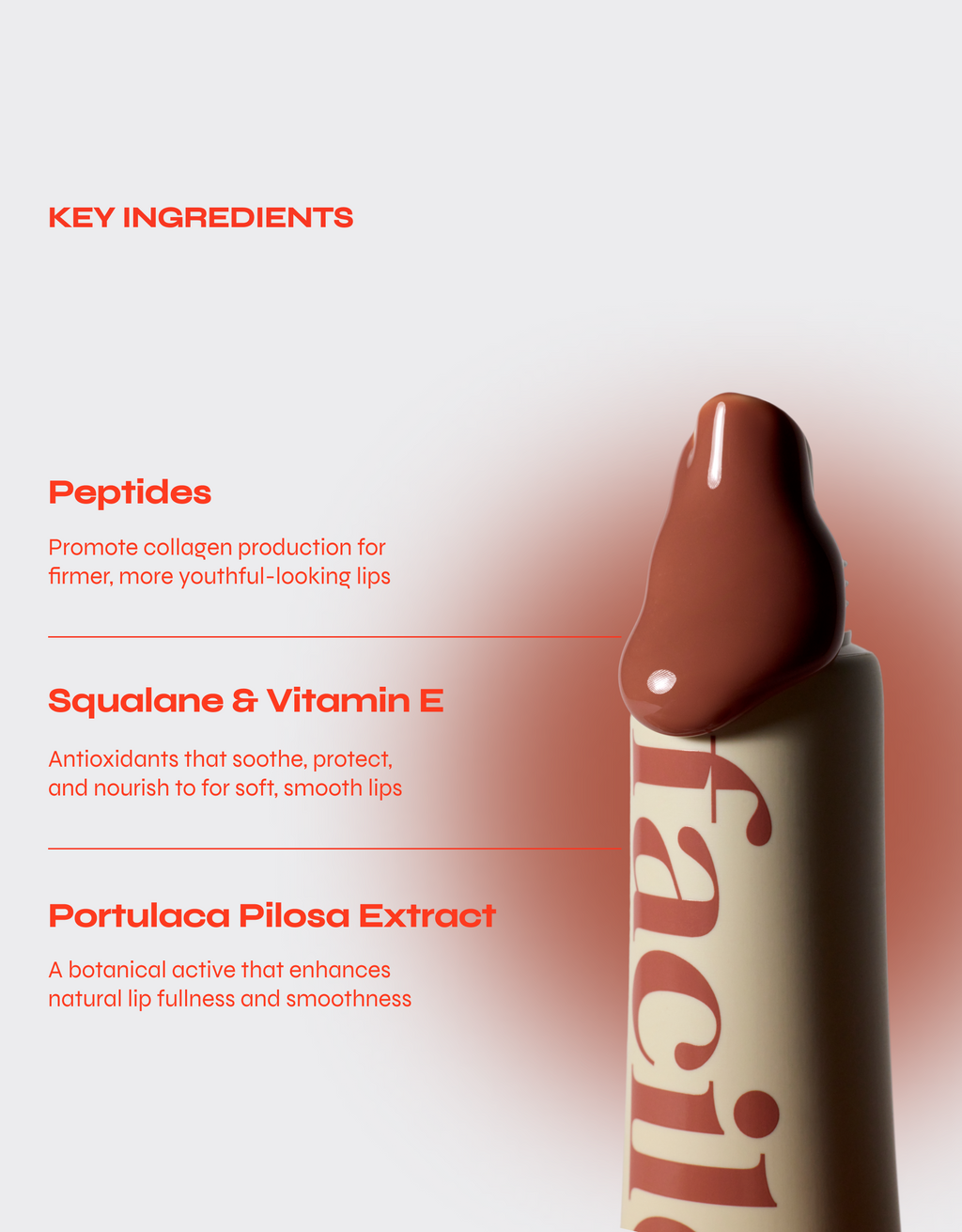 Cognac Lip Jelly Tint Facile
