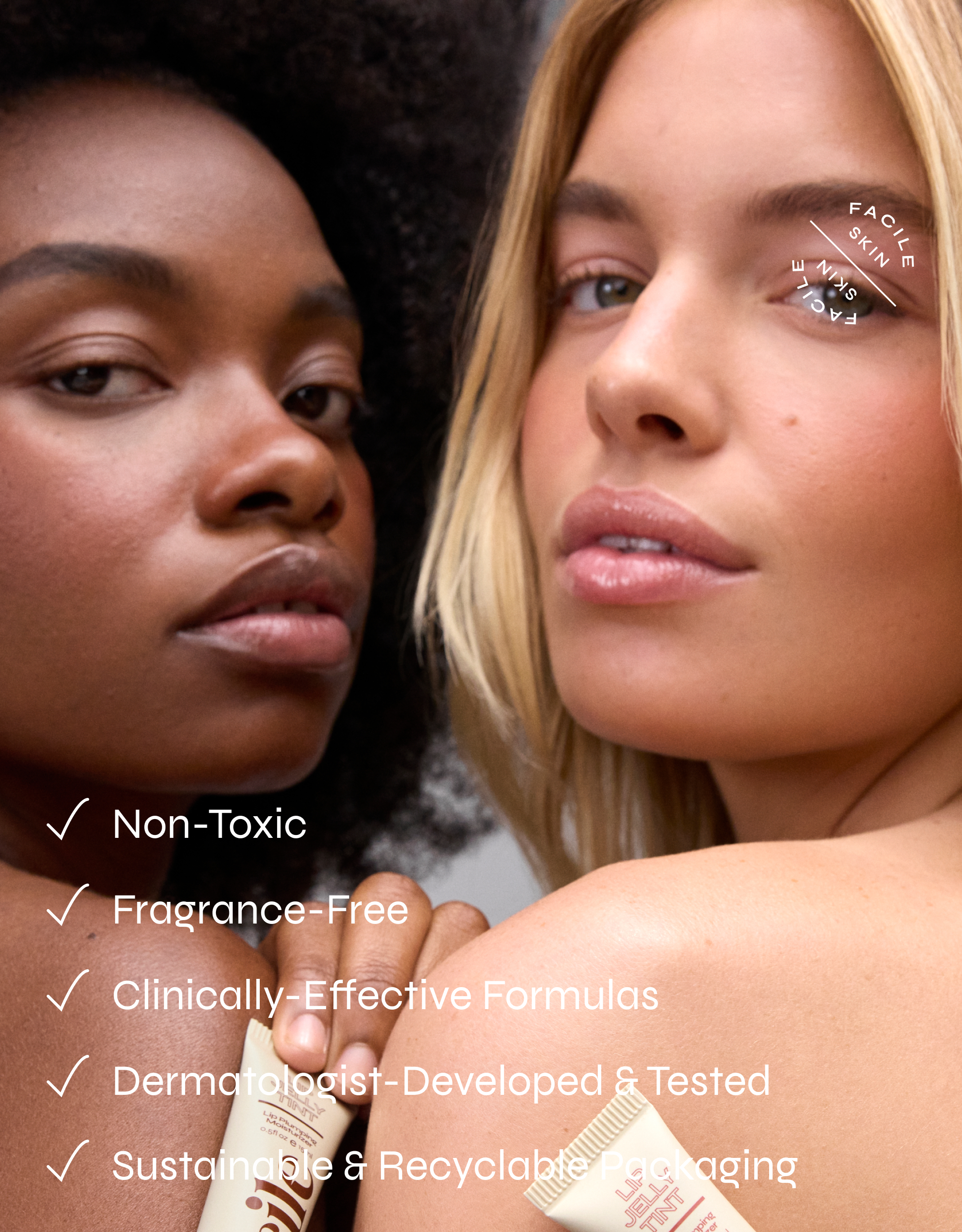 Cognac Lip Jelly Tint Facile