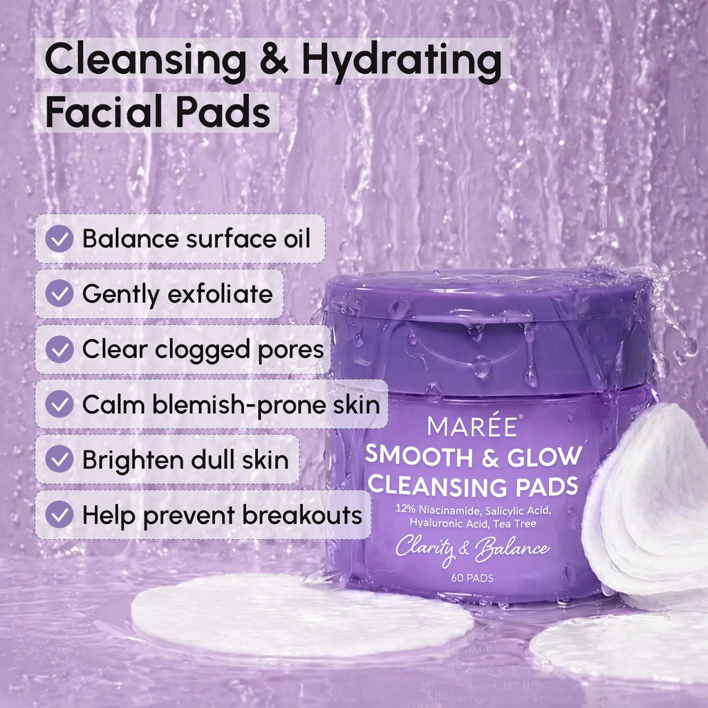 12% Niacinamide Smooth & Glow Pads Maree