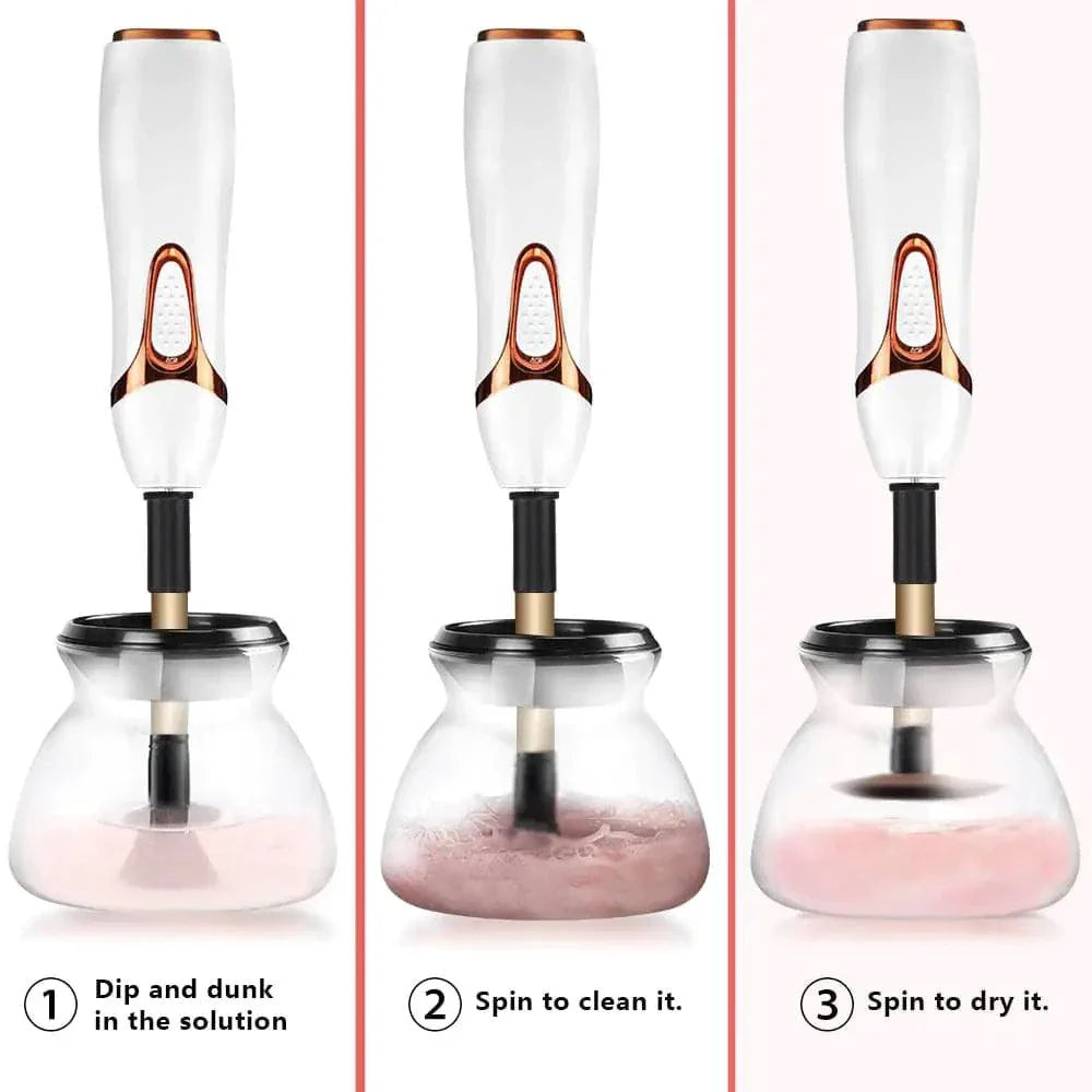 Automatic Makeup Brush Cleaner MANDOTOS