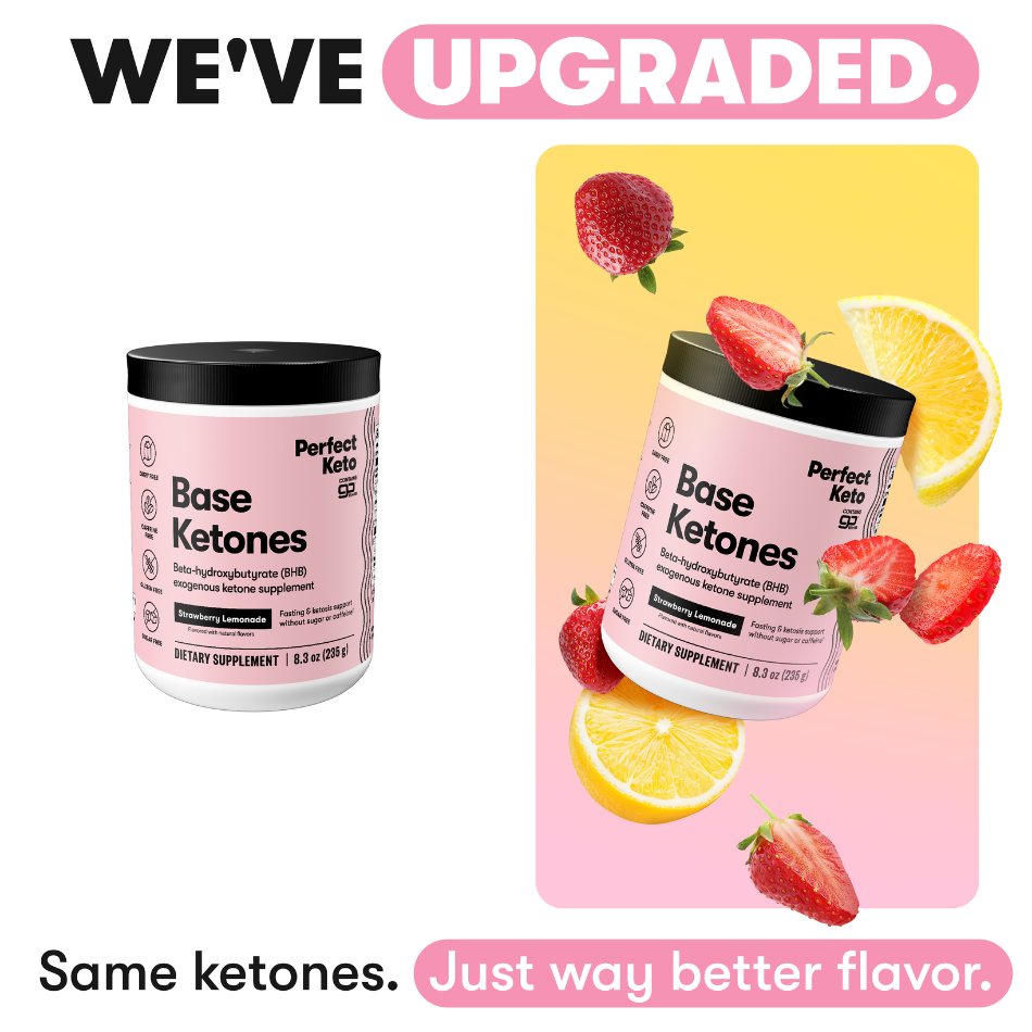 Base Ketones - Exogenous Ketones Drink Mix with goBHB® Perfect Keto