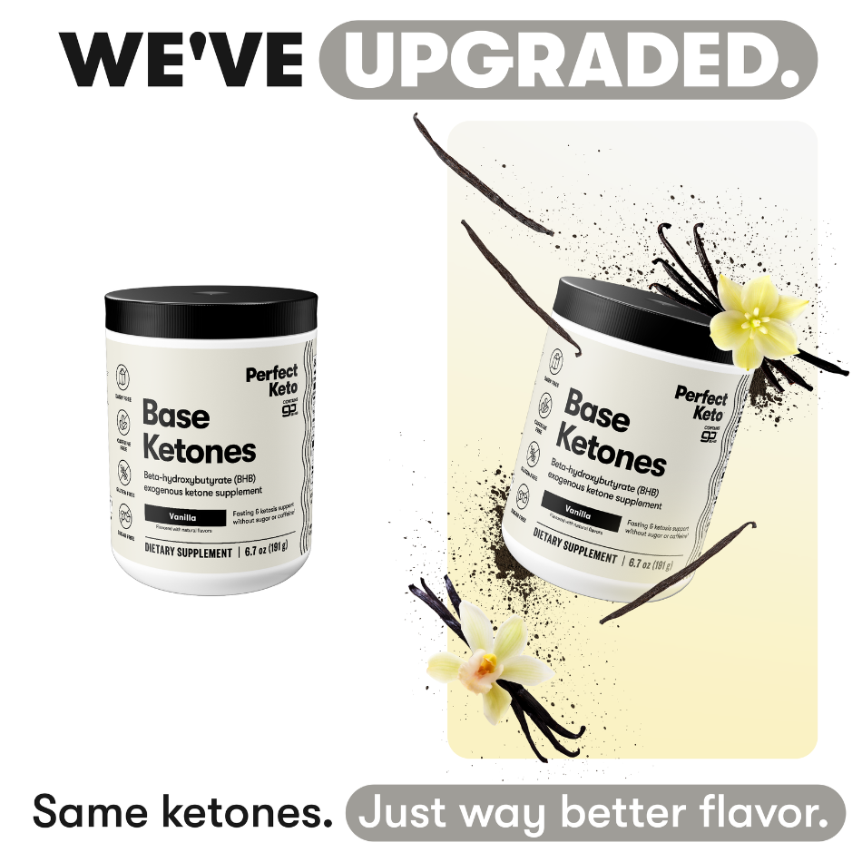 Base Ketones - Exogenous Ketones Drink Mix with goBHB® Perfect Keto
