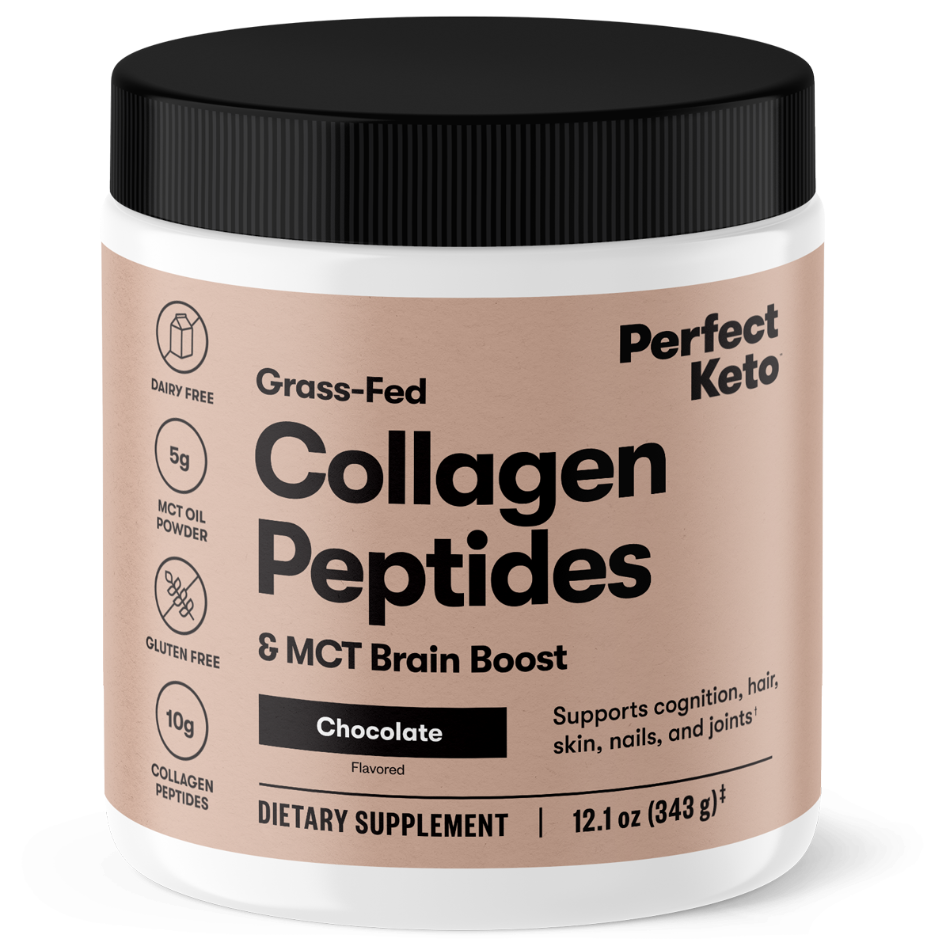 Grass-Fed Collagen Peptides & MCT Brain Boost Perfect Keto