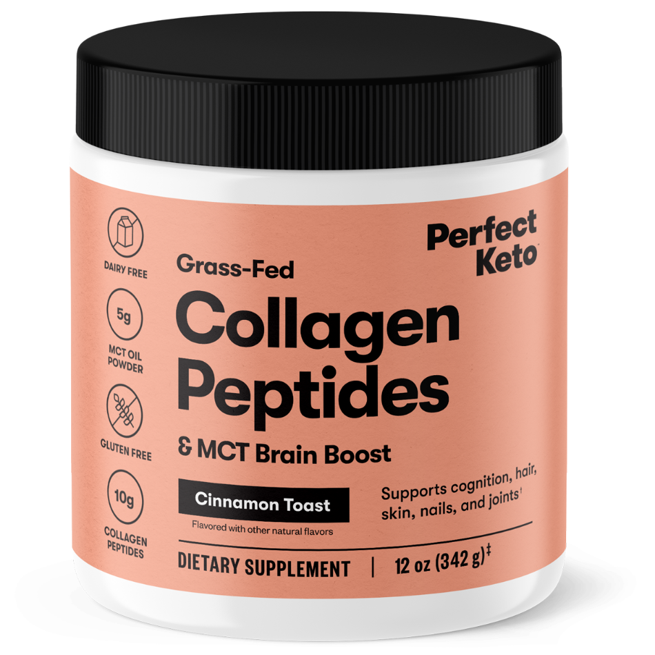 Grass-Fed Collagen Peptides & MCT Brain Boost Perfect Keto