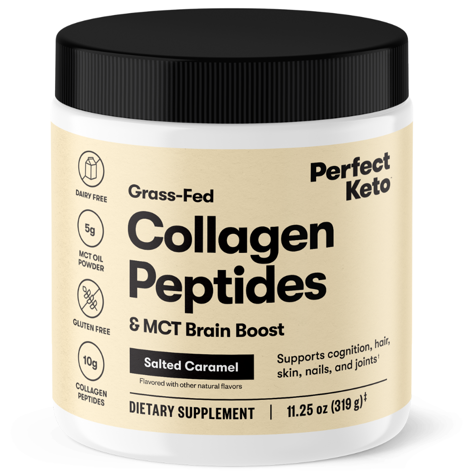 Grass-Fed Collagen Peptides & MCT Brain Boost Perfect Keto