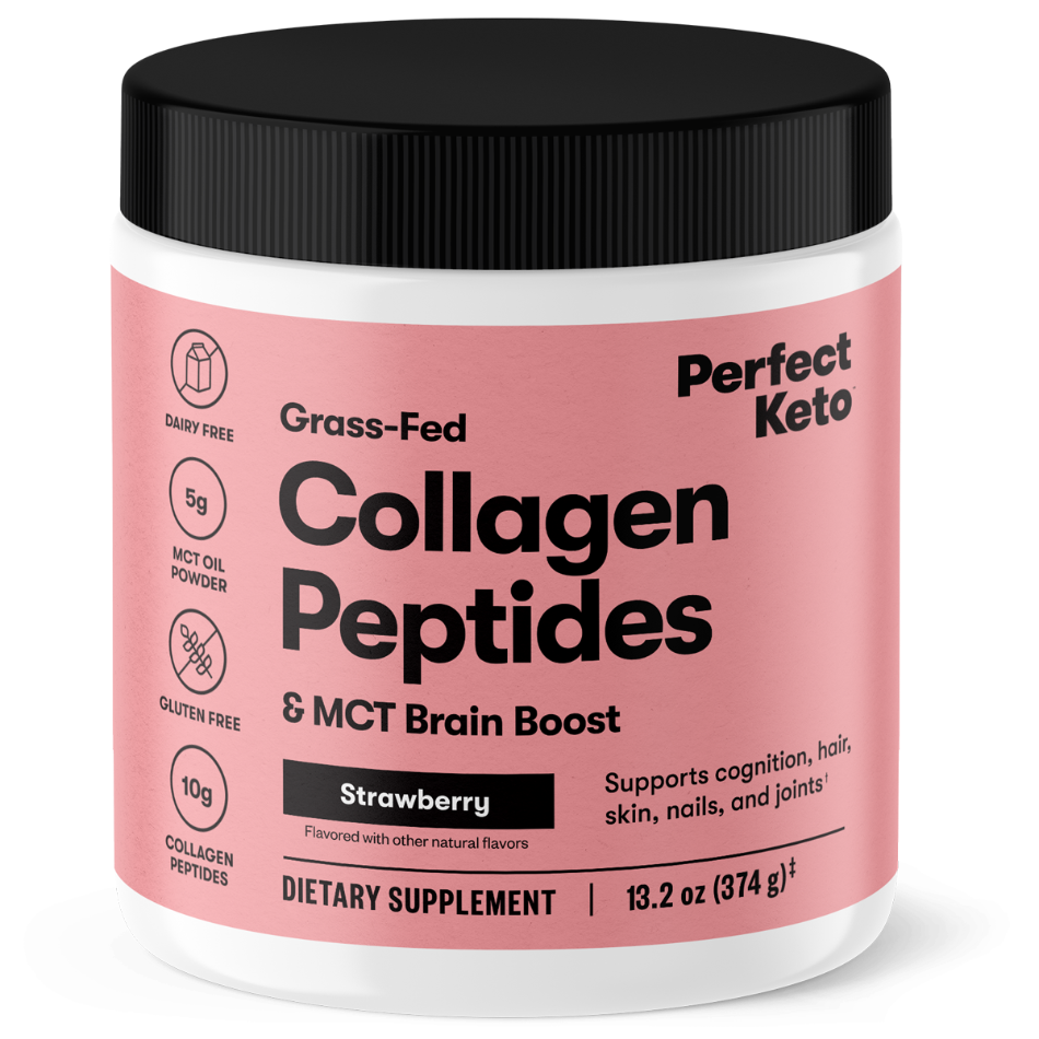 Grass-Fed Collagen Peptides & MCT Brain Boost Perfect Keto