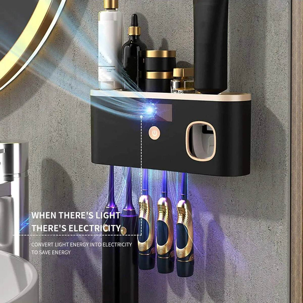 UV Toothbrush Sanitizer & Holder – Rechargeable Clean Dabfavshop