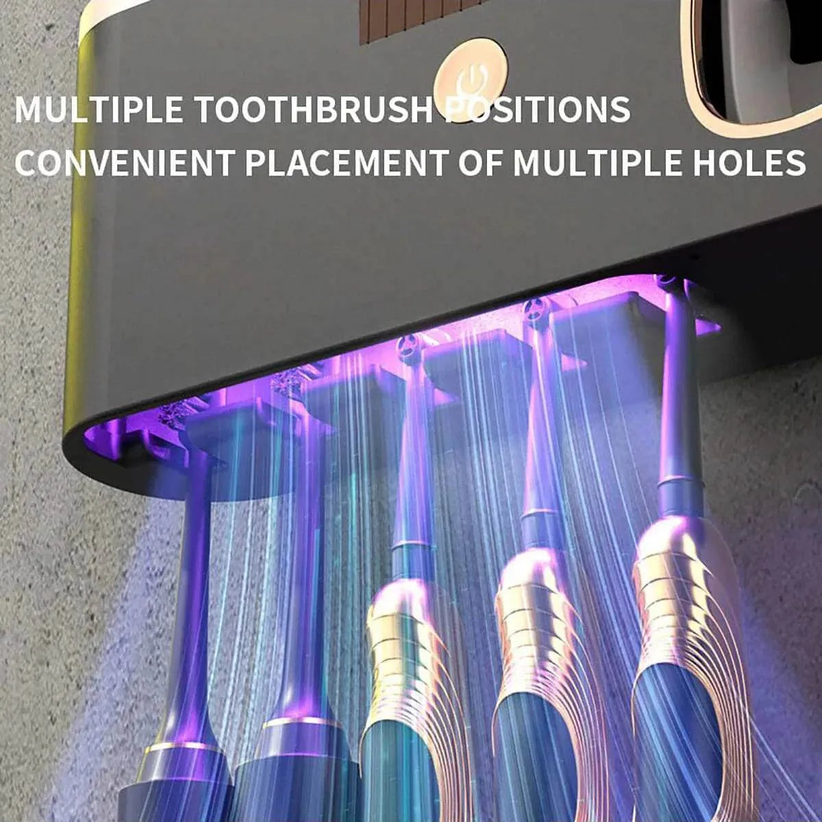 UV Toothbrush Sanitizer & Holder – Rechargeable Clean Dabfavshop