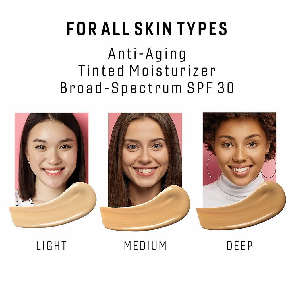 Anti-Aging Tinted Moisturizer Sunscreen Broad-Spectrum SPF 30 by Chica Beauty Chica Beauty