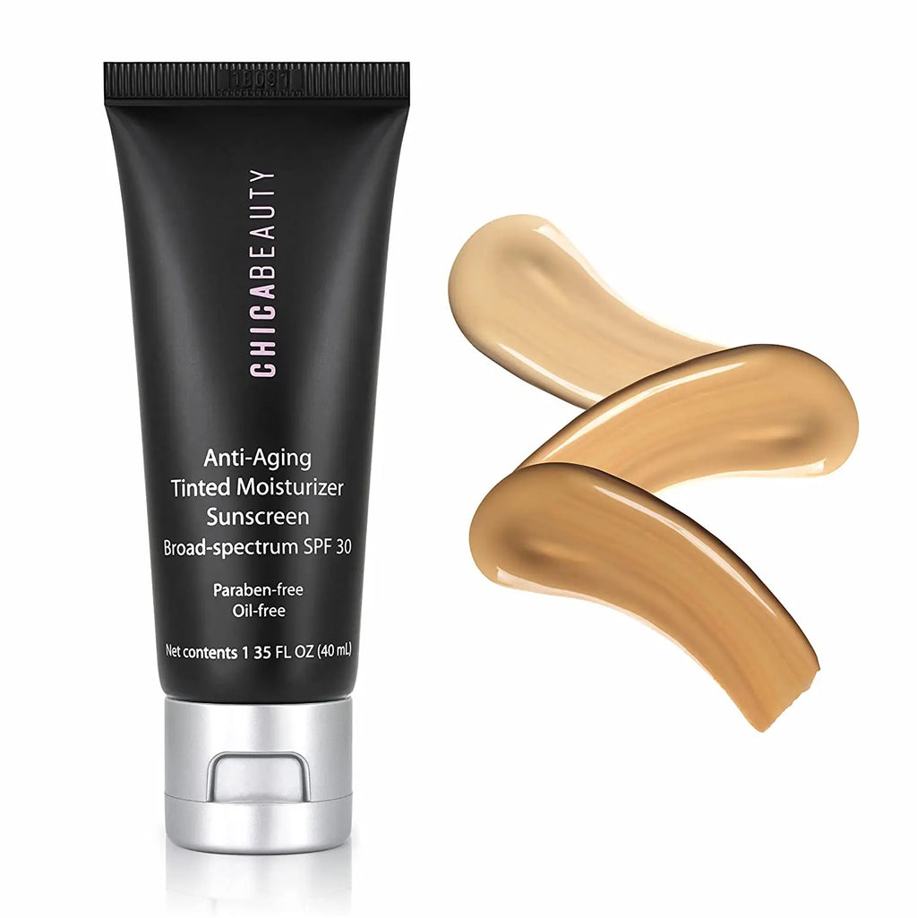Anti-Aging Tinted Moisturizer Sunscreen Broad-Spectrum SPF 30 by Chica Beauty Chica Beauty