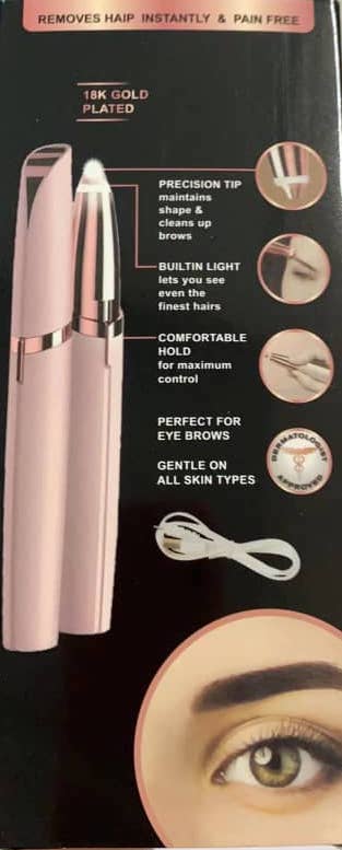Rechargeable Eyebrow Hair Remover BeNat