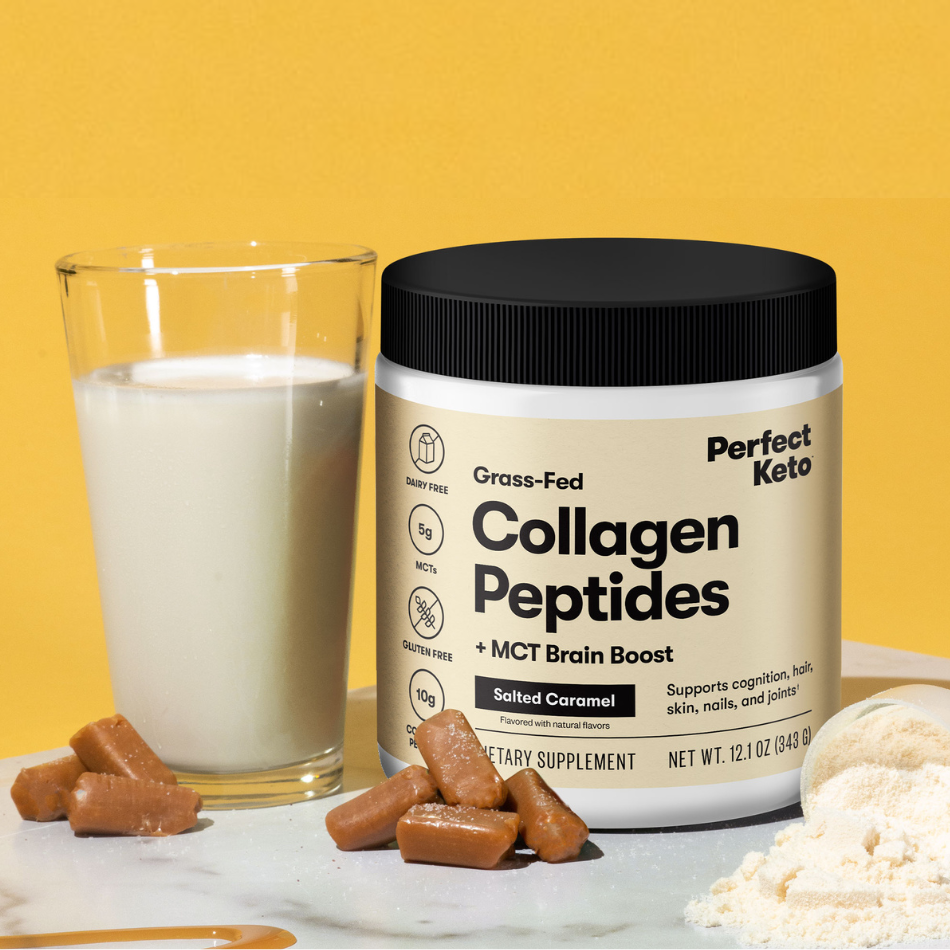 Grass-Fed Collagen Peptides & MCT Brain Boost Perfect Keto