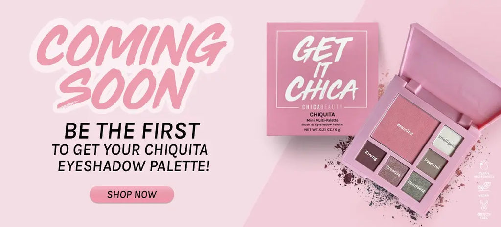 NEW! Get It Chica "CHIQUITA" (Mini-5 Eyeshadows and 1 Blush Multi-Palette) Chica Beauty