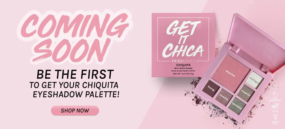 NEW! Get It Chica "CHIQUITA" (Mini-5 Eyeshadows and 1 Blush Multi-Palette) Chica Beauty