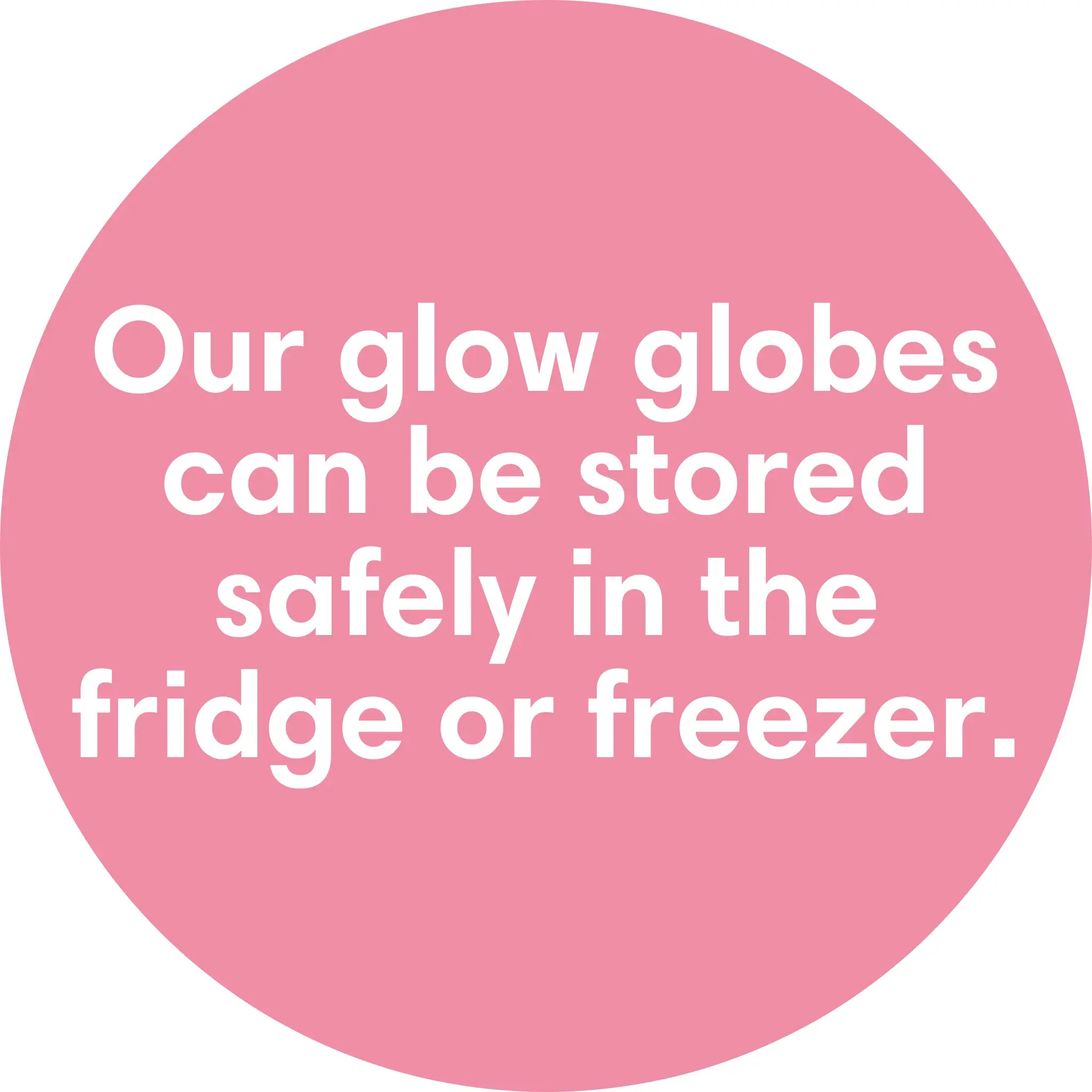 Glow Globes Ice Roller For Face – Cooling Ice Roller Facial Massage Tool