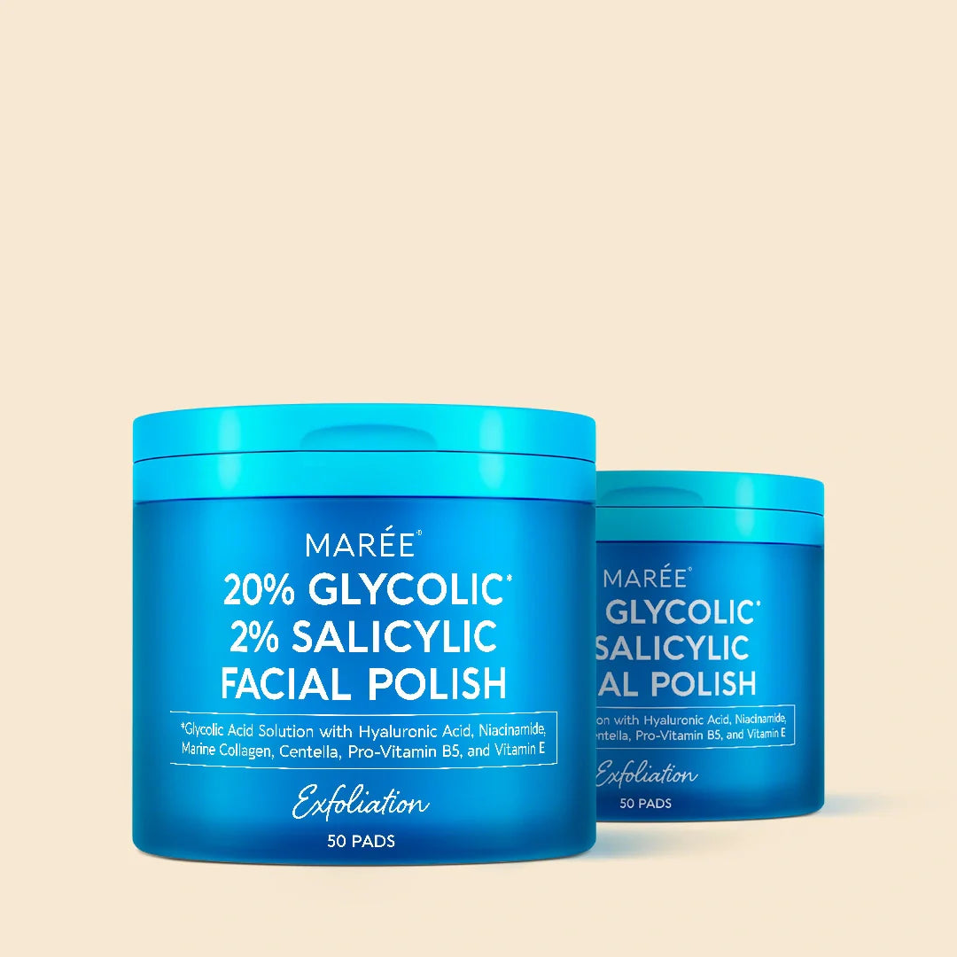 Glycolic & Salicylic Acid Peel Pads Maree