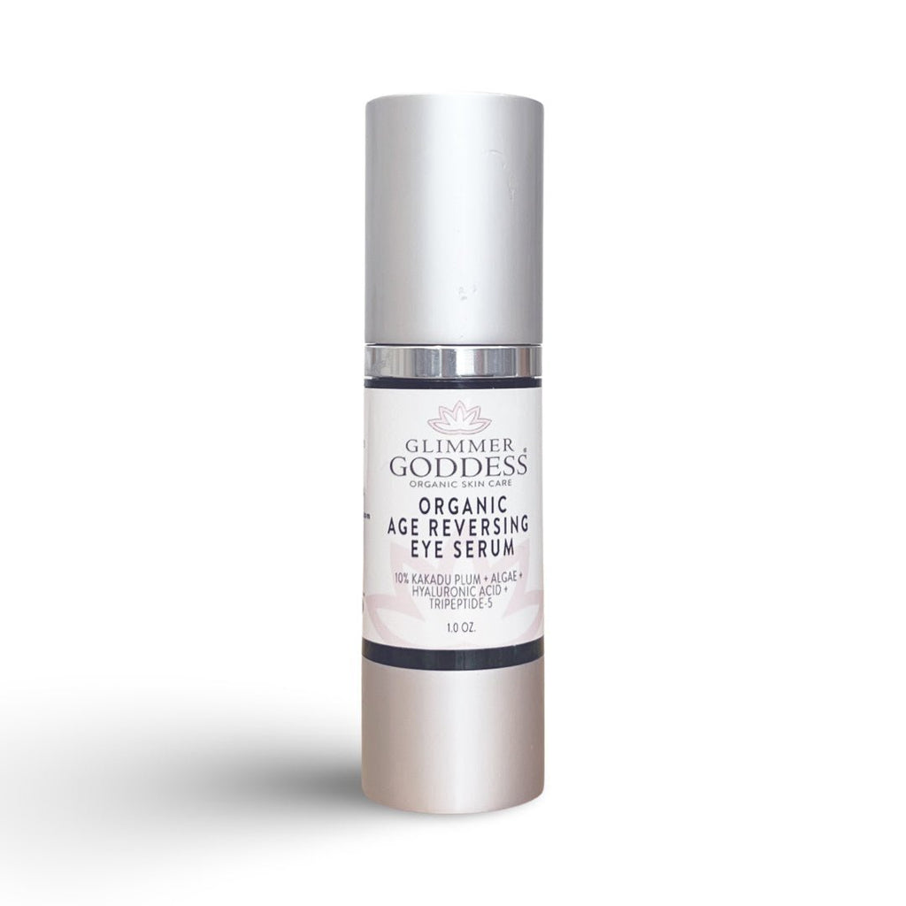 Organic Anti-Wrinkle Trio – 3-Step Collagen Boosting System Glimmer Goddess® Organic Skin Care